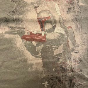 VERY rare vintage Marc Ecko cut+sew Star Wars t-shirt with Boba Fett